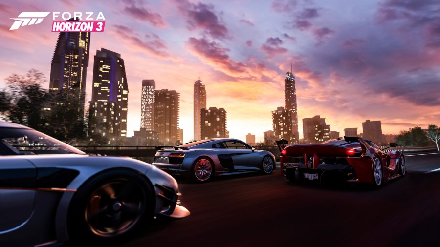 forza horizon 4 на клавиатуре